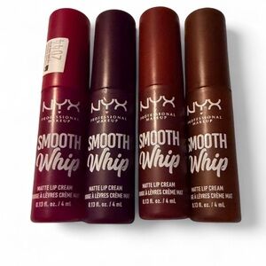 NYX Smooth Whip Matte Lip Cream Bundle!